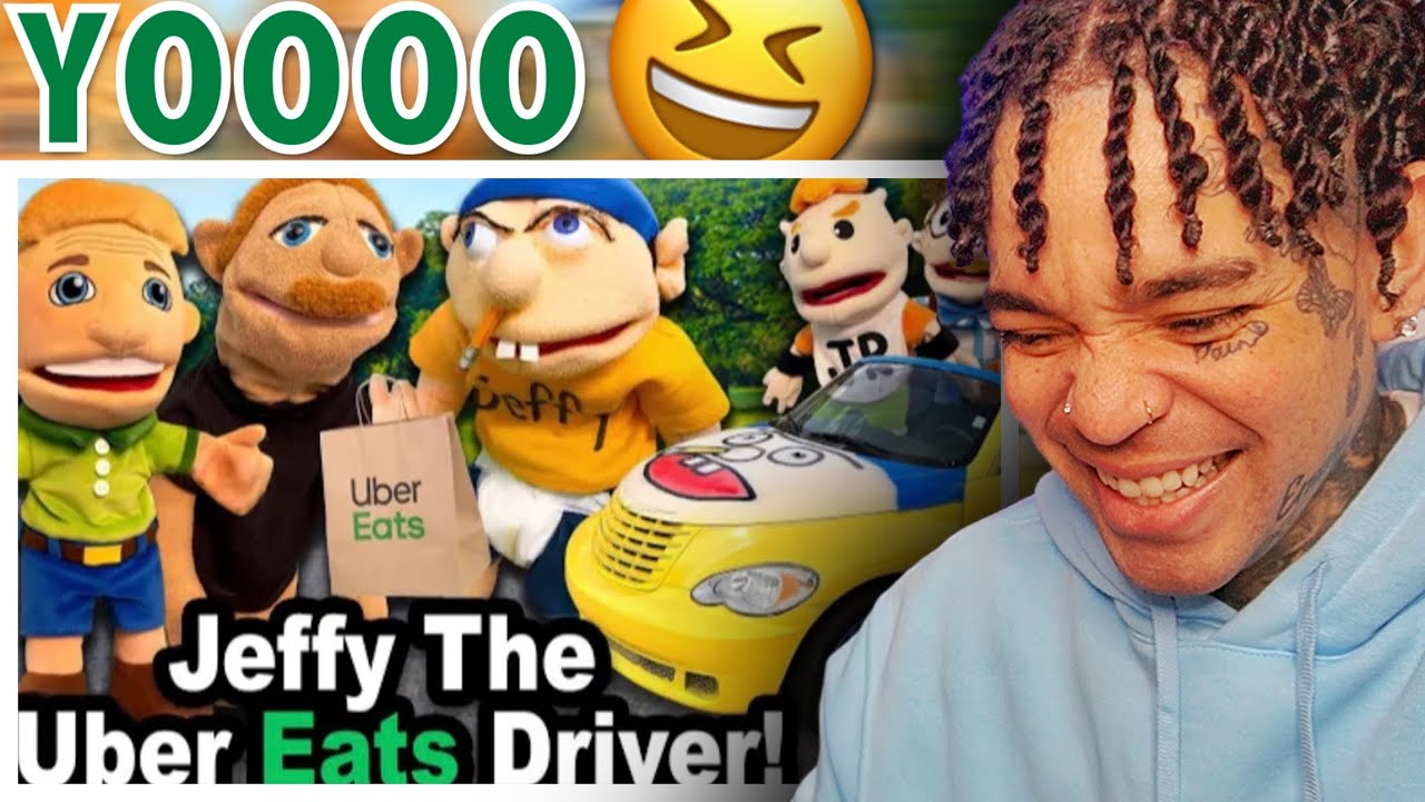 Фильм SML: Джеффи, водитель Uber, съедает! [реакция]