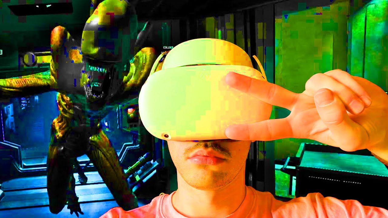 Игра про Чужого в VR | Alien Isolation VR MOD