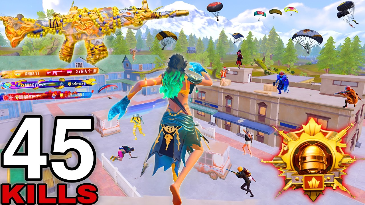45Kills!🔥 MY BEST LIVIK GAMEPLAY in NEW MODE w/ Primewood Genesis😈 Pubg Mobile