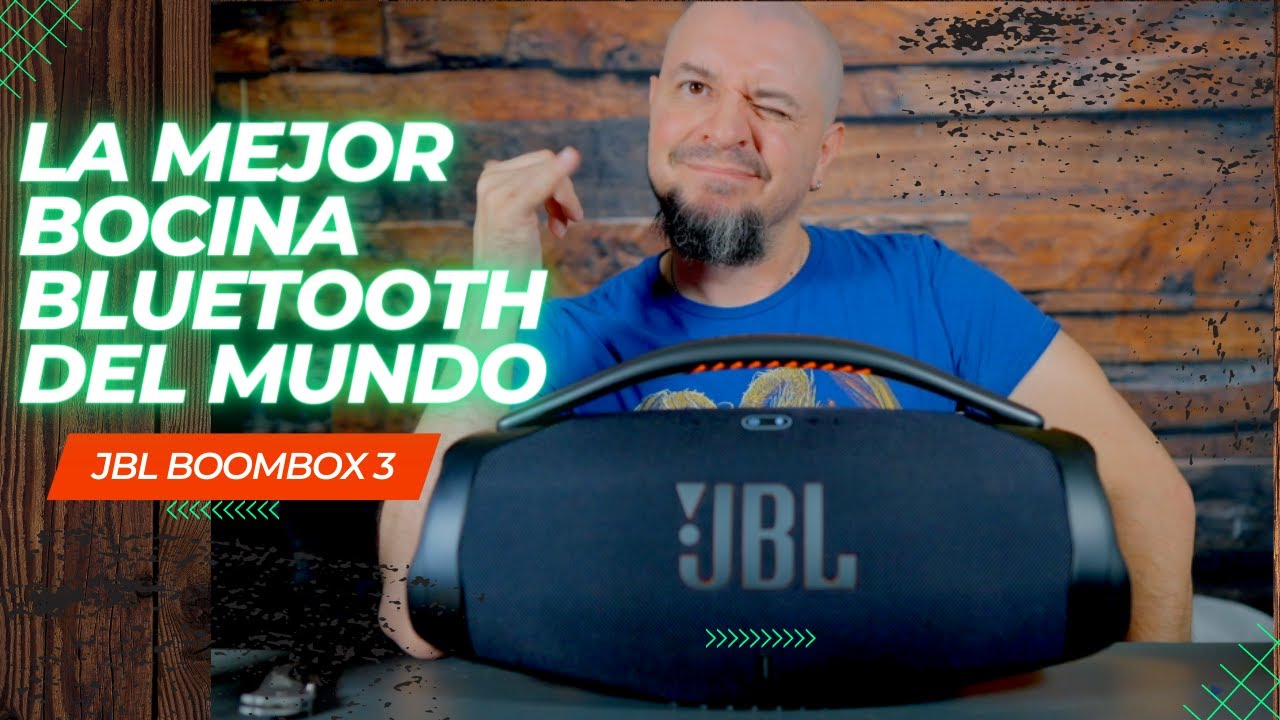 La Mejor Bocina Bluetooth del Mundo: JBL boombox 3 review