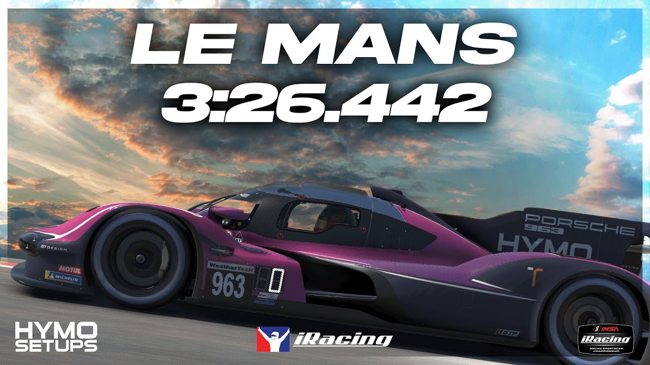 iRacing Hotlap | Porsche 963 GTP @ Le Mans | IMSA | 2025 S2 Week 12