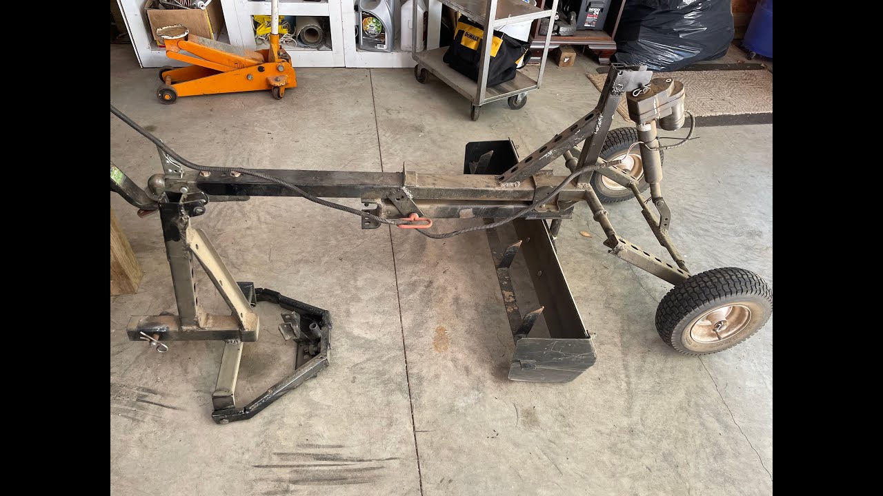 ATV sleeve hitch DIY for box plow
