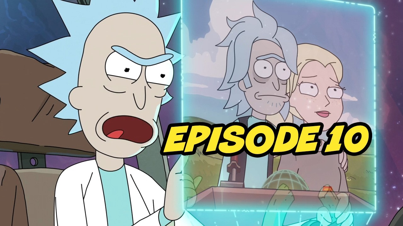 RICK & MORTY SEASON 8 EPISODE 10 FINALE: Goodbye Rick’s Wife