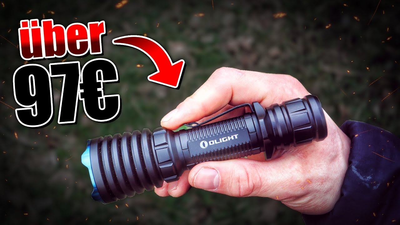 Warrior X von Olight - Taschenlampe Outdoor Bushcraft Ausrüstung Review | Fritz Meinecke - Gear