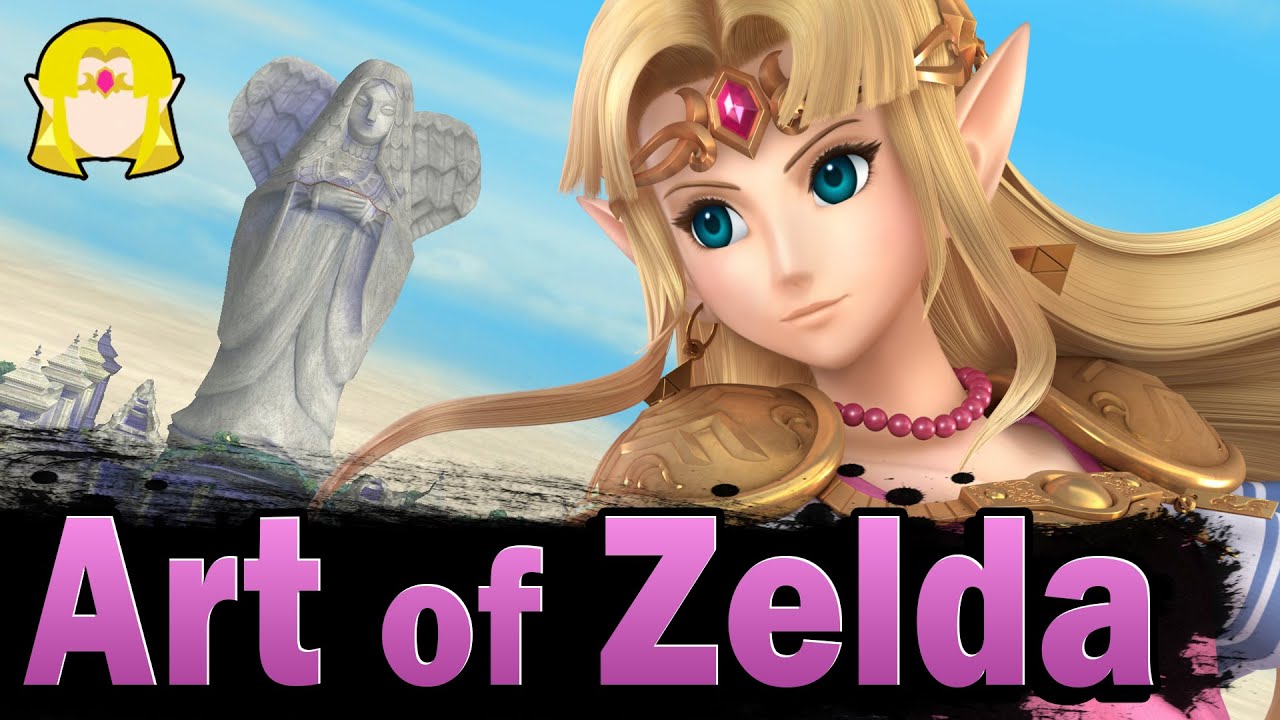 Smash Ultimate: Искусство Zelda