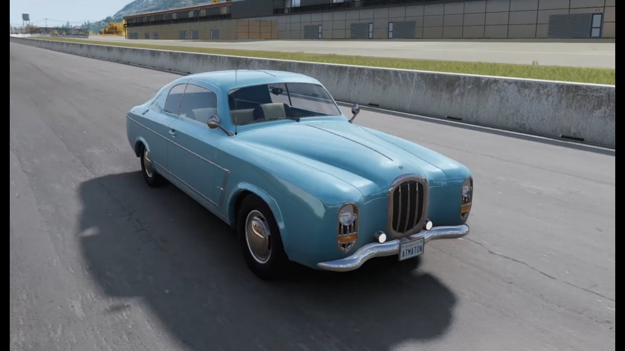 Timelapse - 1950 Grand Touring car design (Automation)