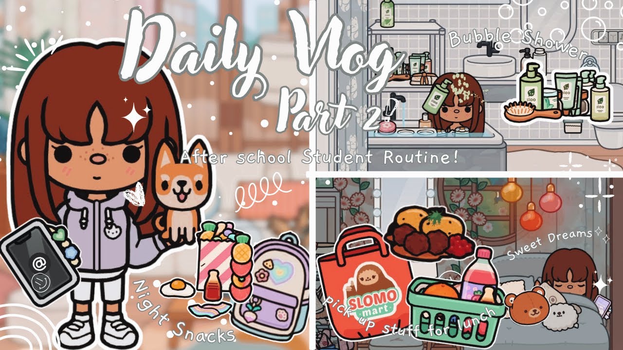 Daily Vlog Part ꒰ ⌗2✮ ꒱ 𖦹🍀୭˚. | Cozy After-School Student Routine ♡ ₍ ᐢ..ᐢ ₎₊˚⊹ ᰔ  Relax & Unwind