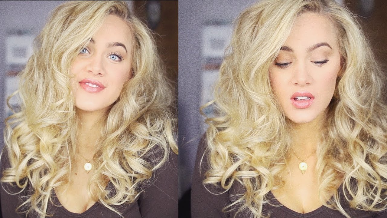 BIG, HEATLESS CURLS | LONG HAIR | INDIA BATSON
