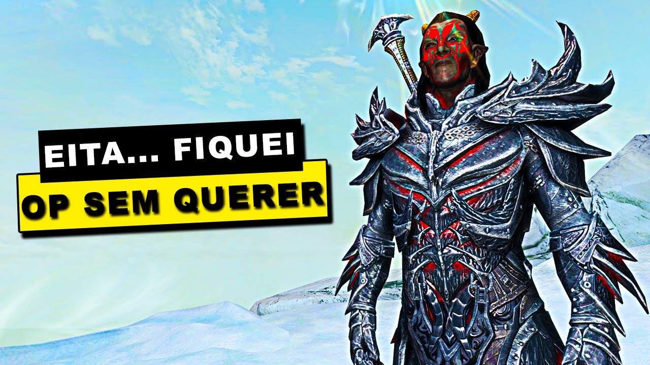 ESSES ITENS ME DEIXARAM MUITO PODEROSO CEDO DEMAIS em SKYRIM!!