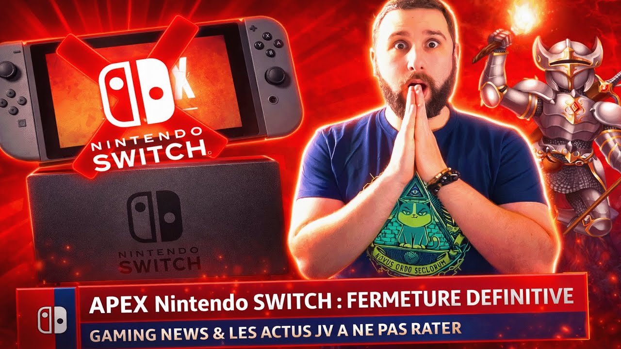 GAMING NEWS 🎮 APEX Nintendo SWITCH : FERMETURE DEFINITIVE 😱 Disney News & Terraria BIG MAJ SWITCH 🔥