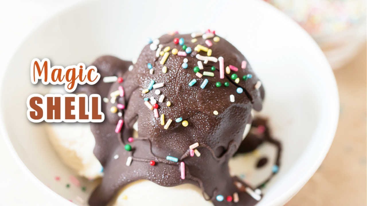 2 INGREDIENTS CHOCOLATE MAGIC SHELL