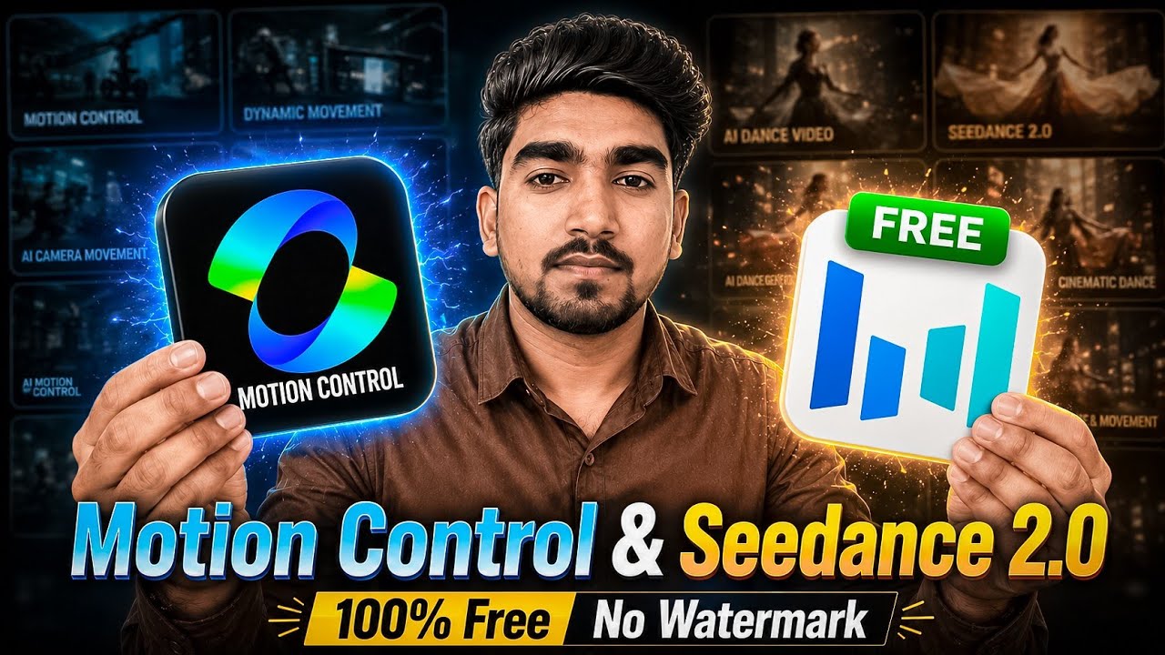 Kling Motion Control & Seedance 2.0 FREE | Kling Motion Control Free Mein Kaise Use Kare | Free AI