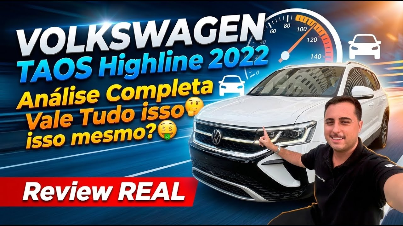 VW Taos Highline 2022: Análise Completa | Vale Tudo Isso Mesmo?
