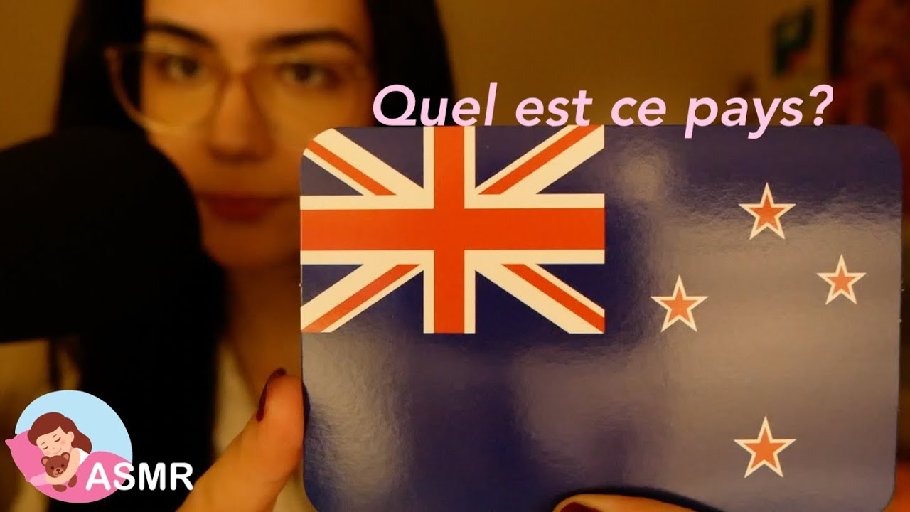 Révise les drapeaux en t'endormant, la suite (ASMR)