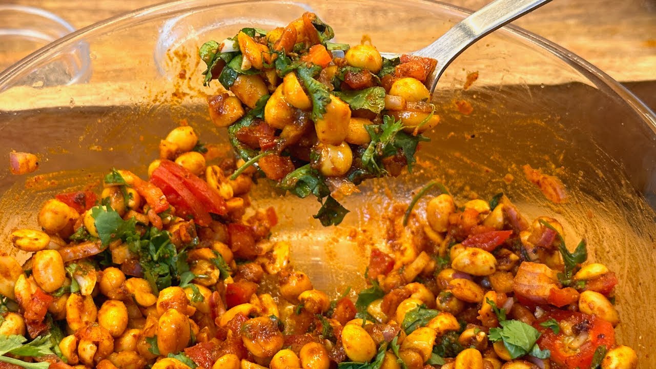शाम को कुछ चटपटा खाने का मन है सबसे टेस्टी प्रोटीन से भरपूर नाश्ता Instant Chaat| 4 pm snack