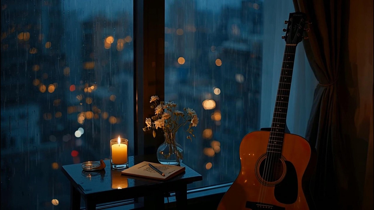 When the City Sleeps — Spanish Guitar in the Rain | Deep Focus & Midnight Calm