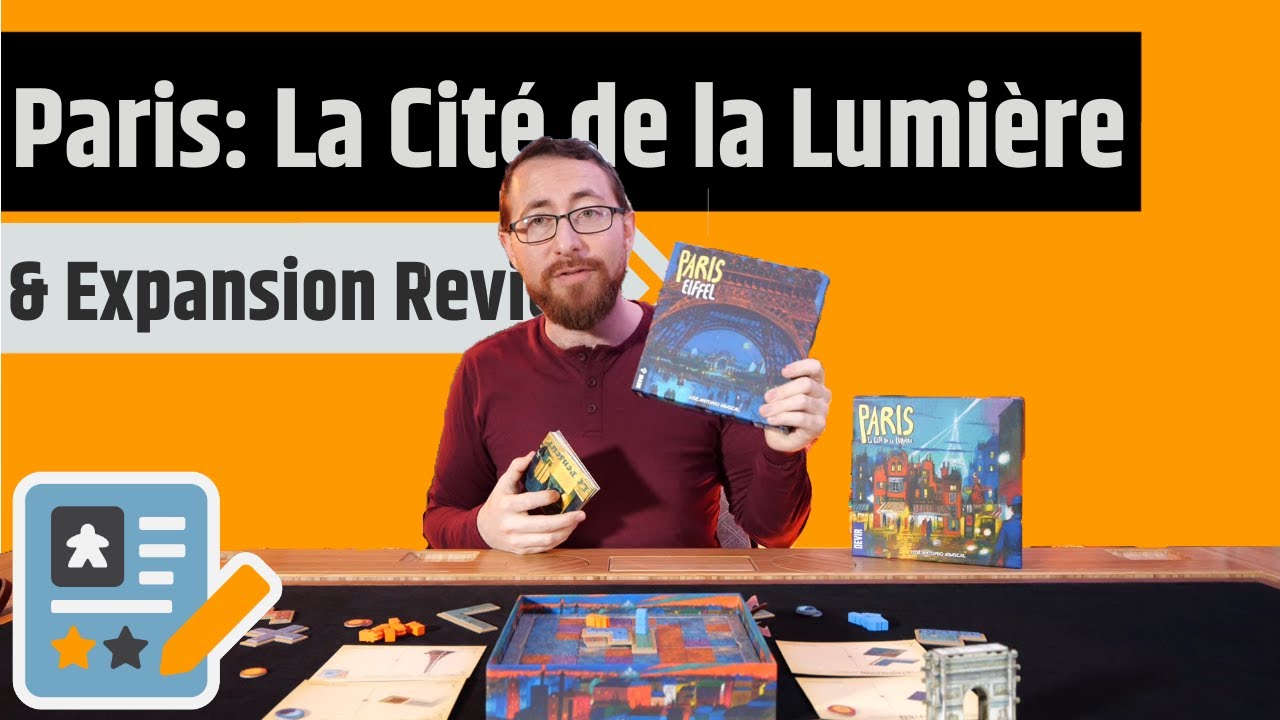 Paris: La Cité de la Lumière & Expansion Review - A New Favorite 2 Player Game