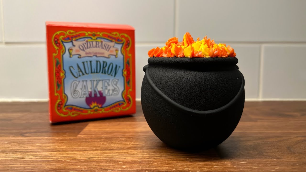 Making Cauldron Cakes