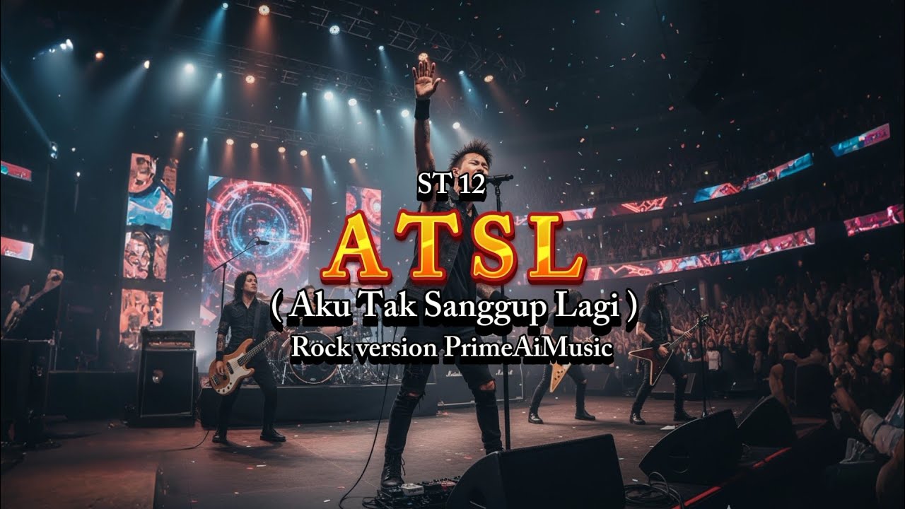 ST12 - ATSL ( Aku Tak Sanggup Lagi ) |Rock Metal Version | AI Male Vocal Cover PrimeAiMusic 