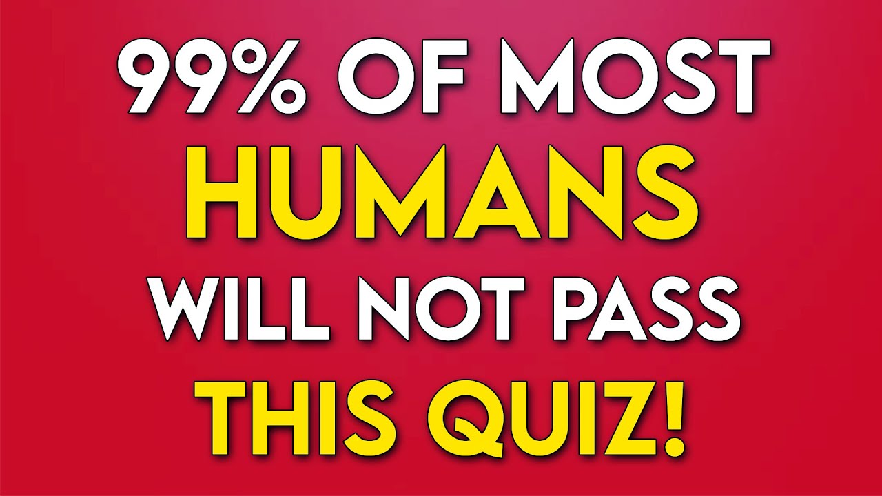 General Knowledge TRIVIA! - Prove Your Brain Is SHARP!
