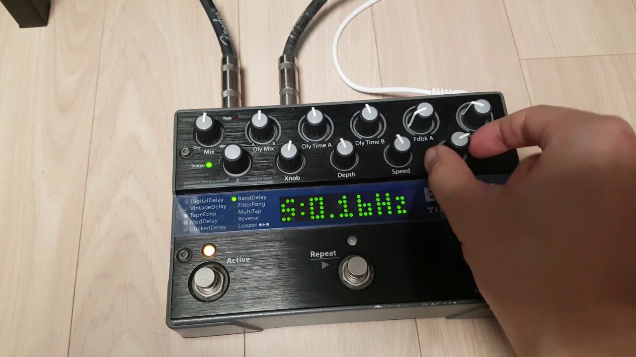 eventide timefactor band delay review / 이븐타이드 타임팩터 밴드 딜레이
