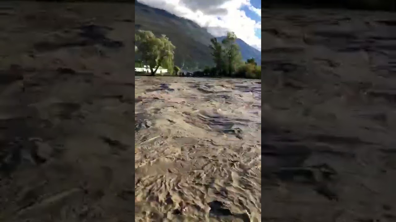 Gabri Bros alla piena del Sarca a Torbole
