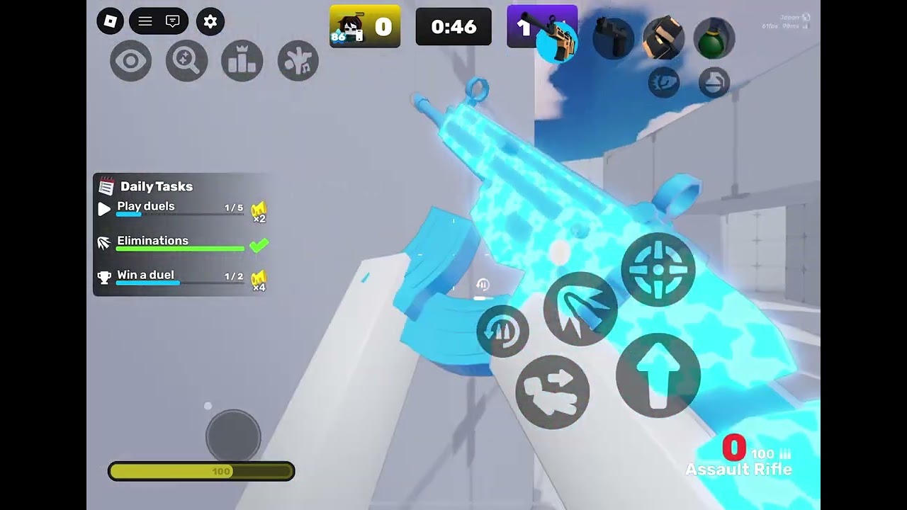 I ALMOST beat a sweat with the STARTER LOADOUT (So Close!)