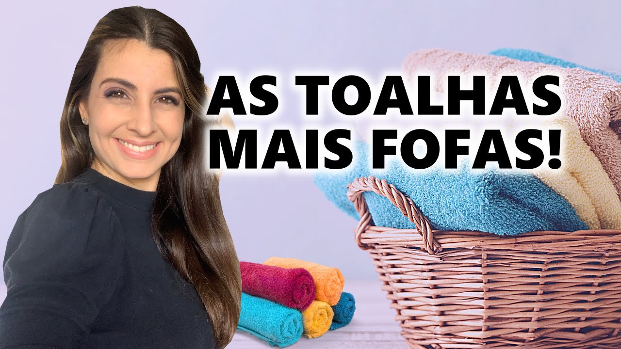 COMO TER TOALHAS MAIS FOFINHAS - TOALHAS MUITO MACIAS E FOFINHAS!!! | Por Talita Cavalcante