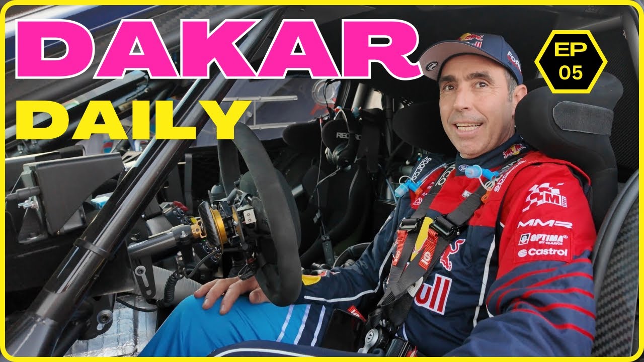 Dakar Legende Nani Roma in seinem Ford Raptor T1+ an der Dakar Rally 2025
