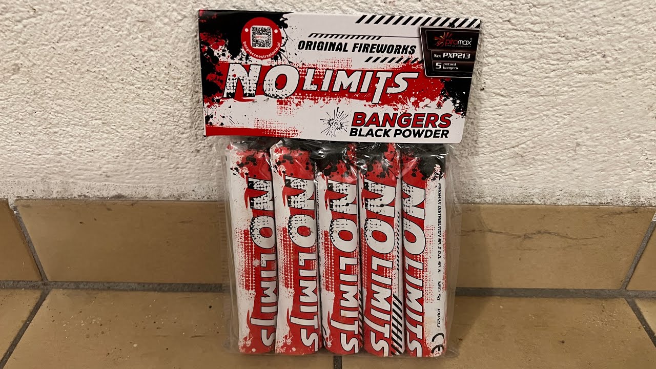 Piromax No Limits Bangers - lauteste legale Böller in F2💥 