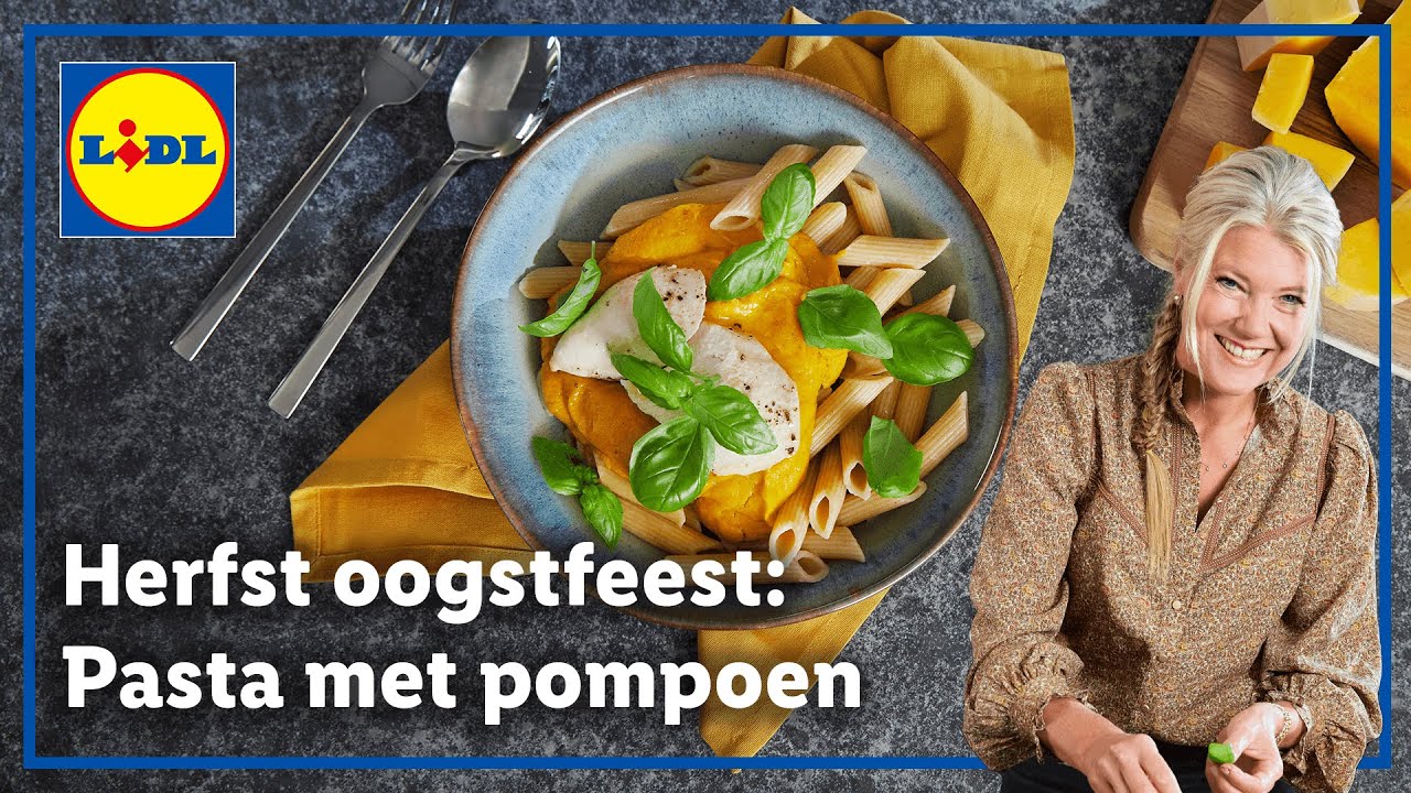 Pasta met pompoen-sinaasappelsaus | Herfst Oogstfeest!