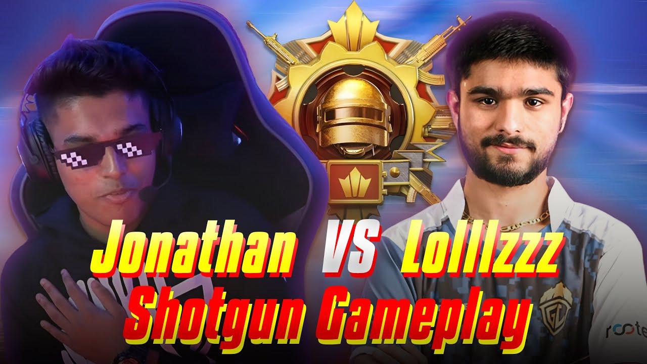 Can Jonathan's Shotgun Skills BEAT Lollzzz in BGMI India Showdown? 