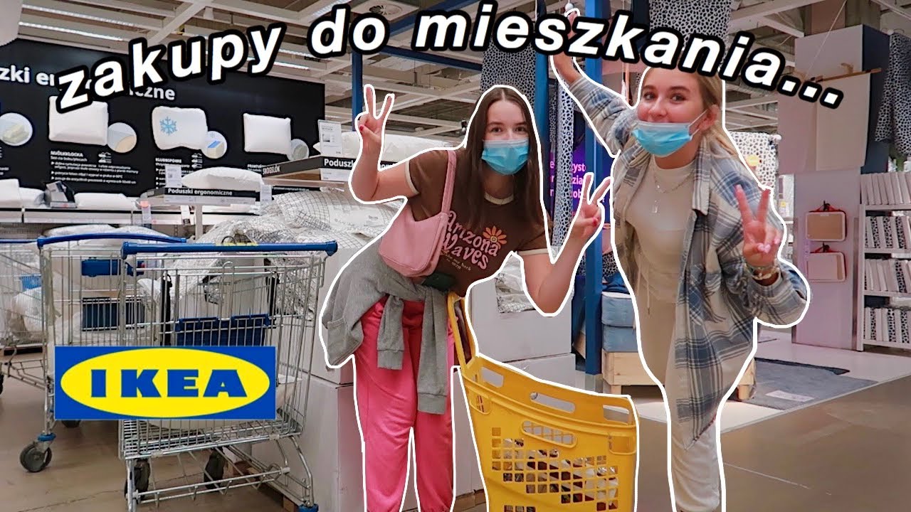 ROBIĘ PIERWSZE ZAKUPY DO MIESZKANIA W IKEA| *przeprowadzam się na studia*