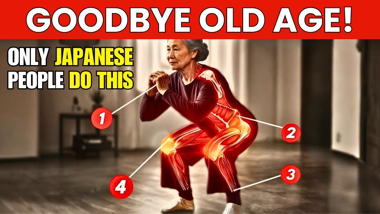 Over 60? 5 Movements Japanese Elders Do Every Day  (And You Should Too)