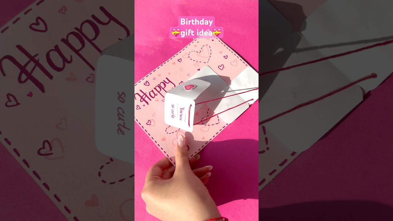 Cute birthday gift idea💝