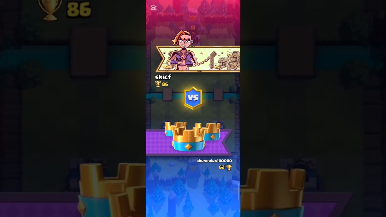 Clash royale için söz vermiştim geç geldiği için özür diliyorum ❤