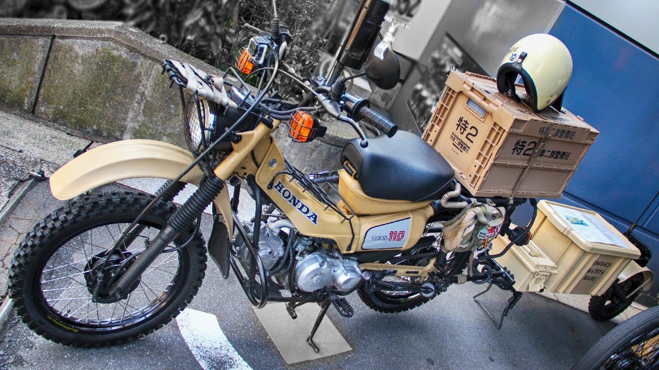 HONDA Hunter Cub CT110 ハンターカブ トレーラー仕様 #CafeCubMeeting