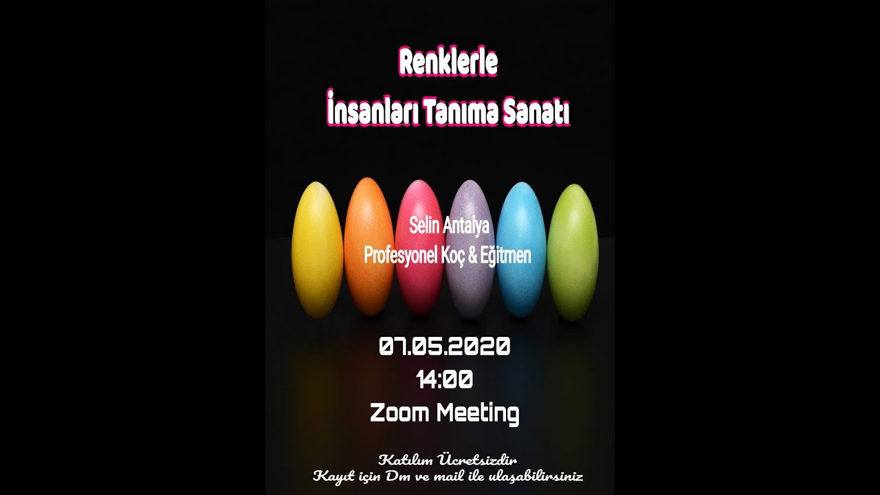 Renklerle İnsanları Tanıma Sanatı Eğitimi