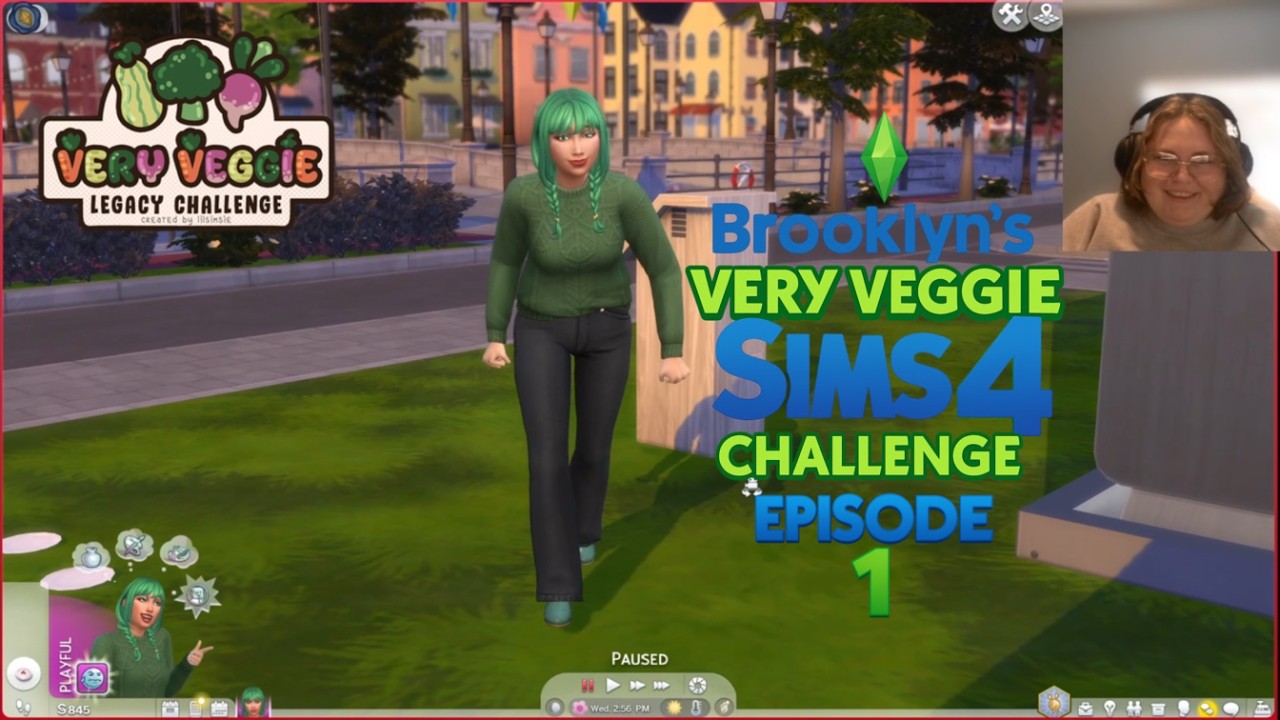 Brooklyn's Very Veggie Sims 4 Challenge - Episode 1