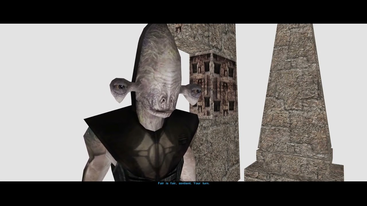 Star Wars: Knights of the Old Republic — Revan enters the rakatan mind prison