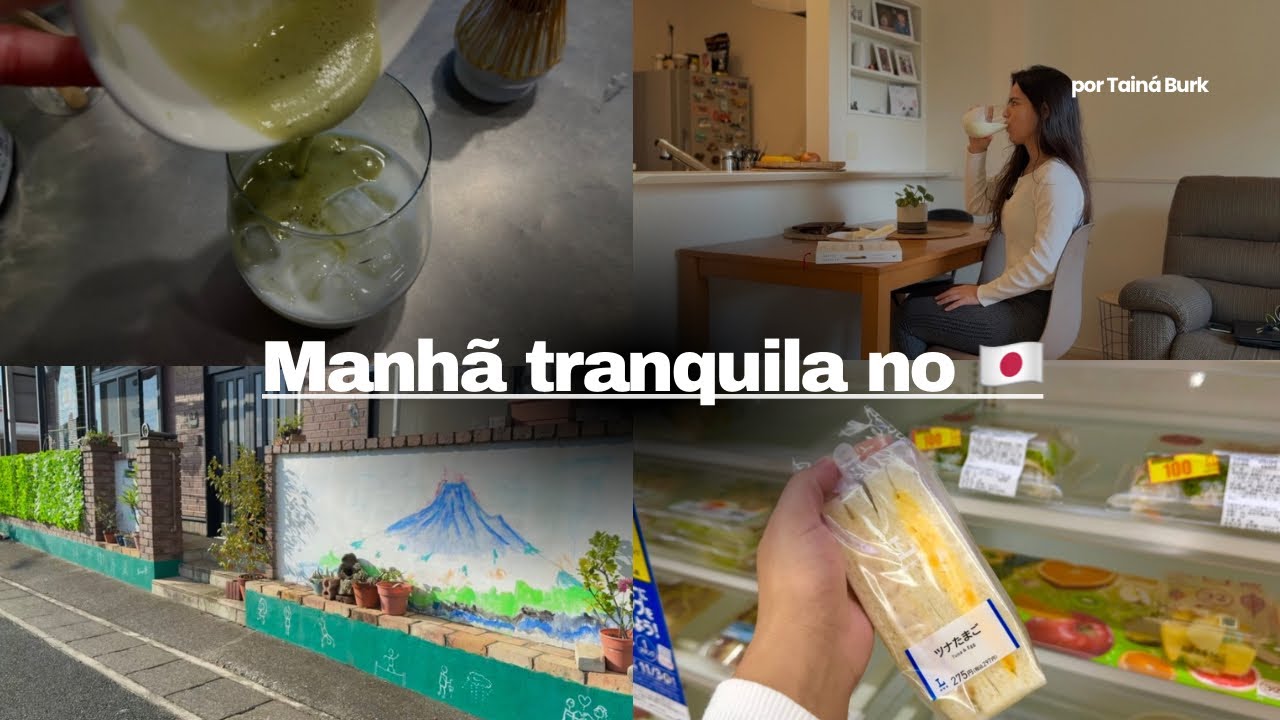 Vlog: Essas coisas tem em quase todos os apartamentos do Japão + macha 🍵 + konbini