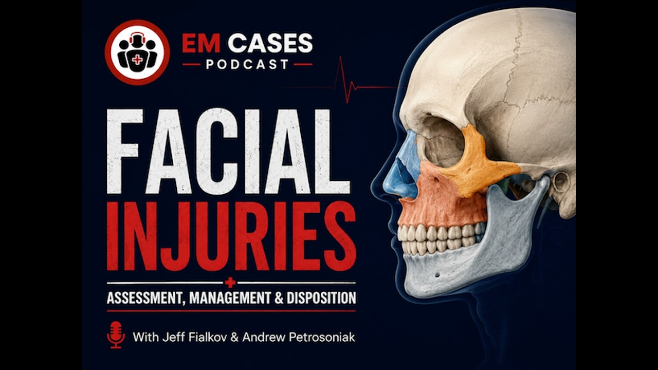 Ep 220 Facial Injuries: Assessment, Management and Disposition