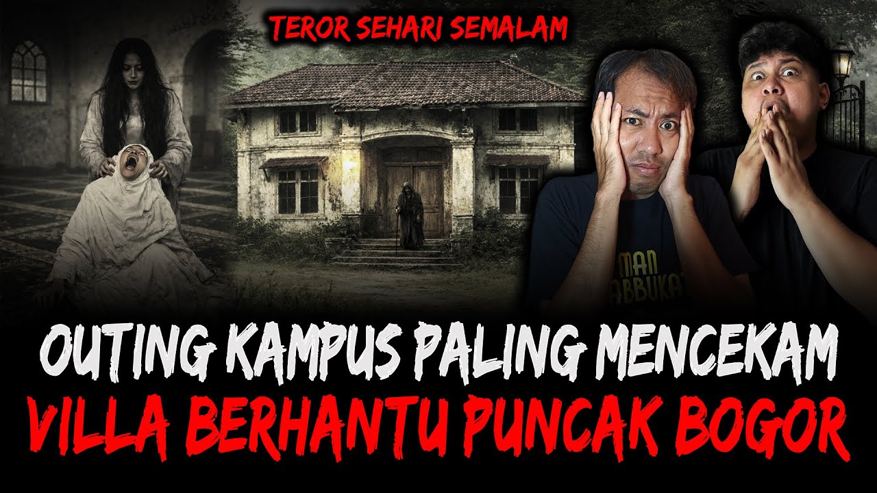 NASIB SALAH PILIH VILLA !! SATU MALAM PENUH TEROR DI VILLA BOGOR