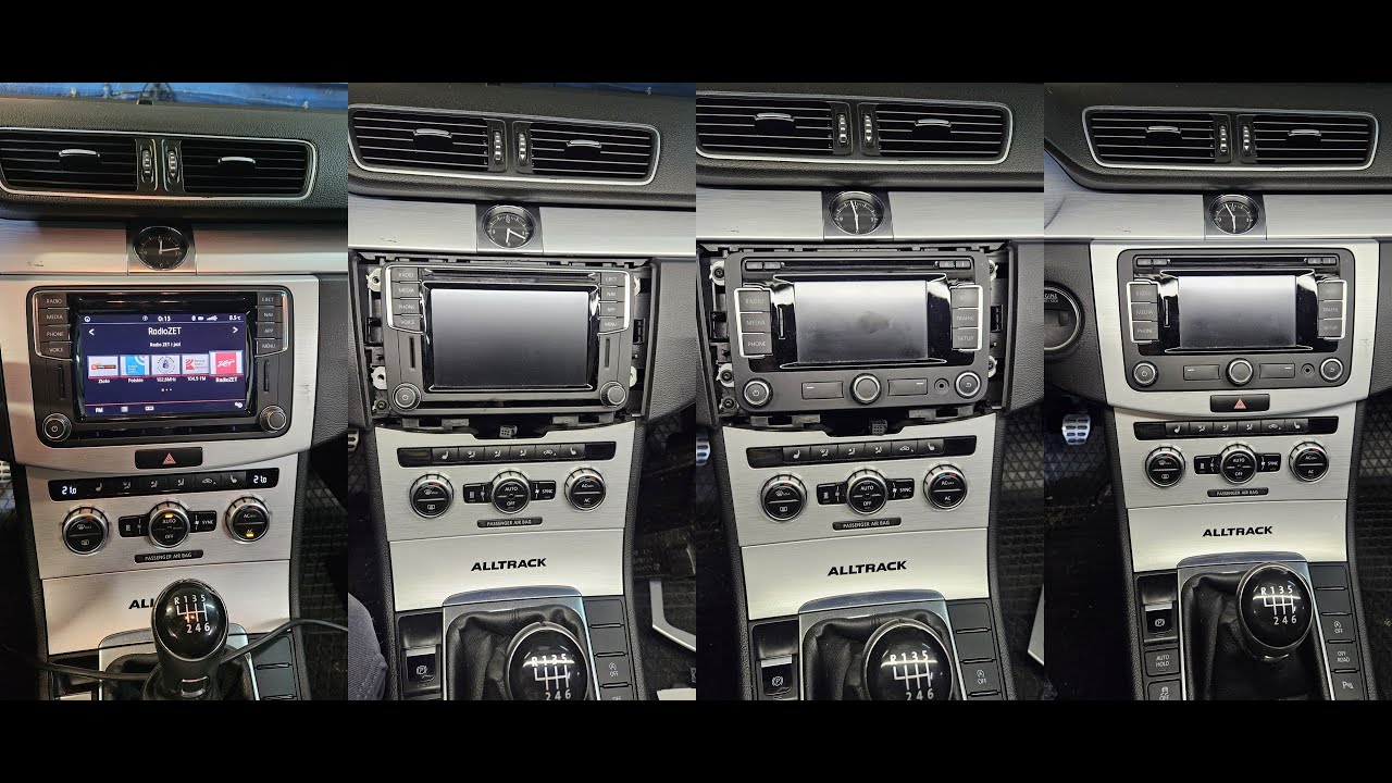 Wymiana RNS 315 na MIB2 Discover Media, Passat B7 2012.
