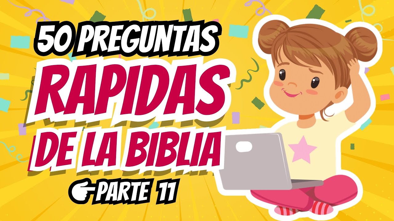 50 PREGUNTAS RÁPIDAS DE LA BIBLIA #11🧠| TEST BÍBLICO