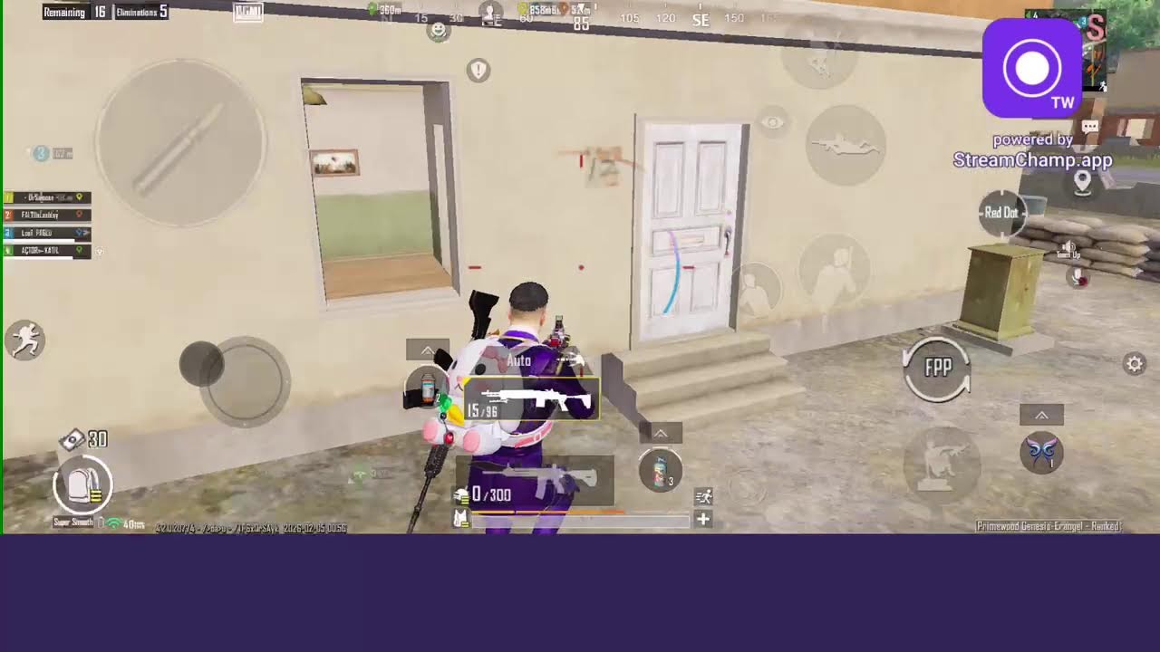 Broadcast powered by StreamChamp