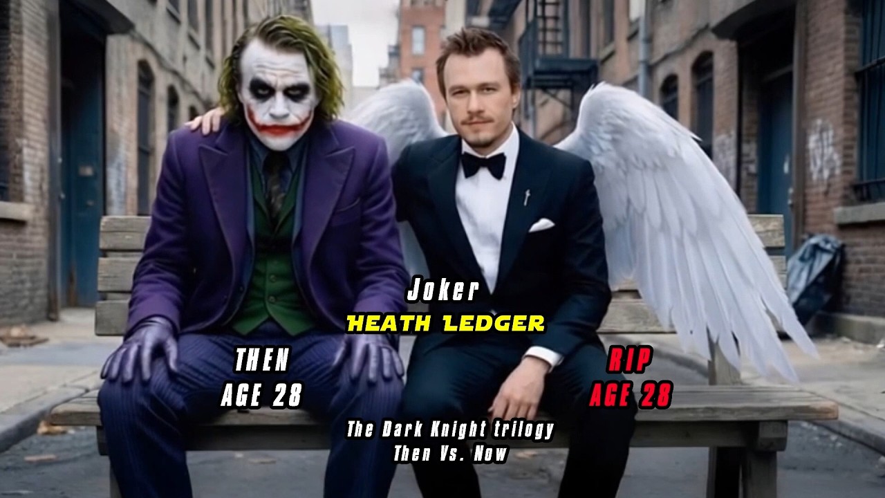 The Dark Knight Trilogy Cast: Then vs Now 🦇✨ #ThenVsNow #TheDarkKnight #CastUpdate