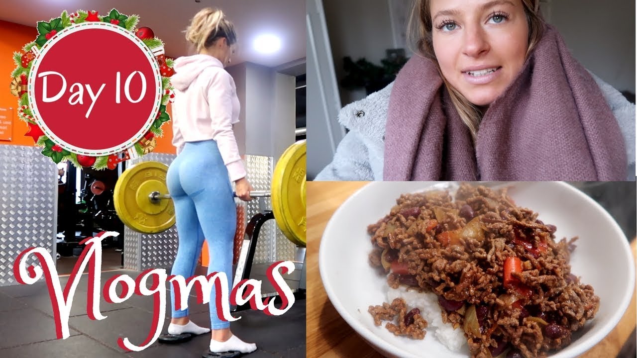 FAT BURNING BOOTY WORKOUT & ORGANISING MY WARDROBE | Vlogmas Day 10