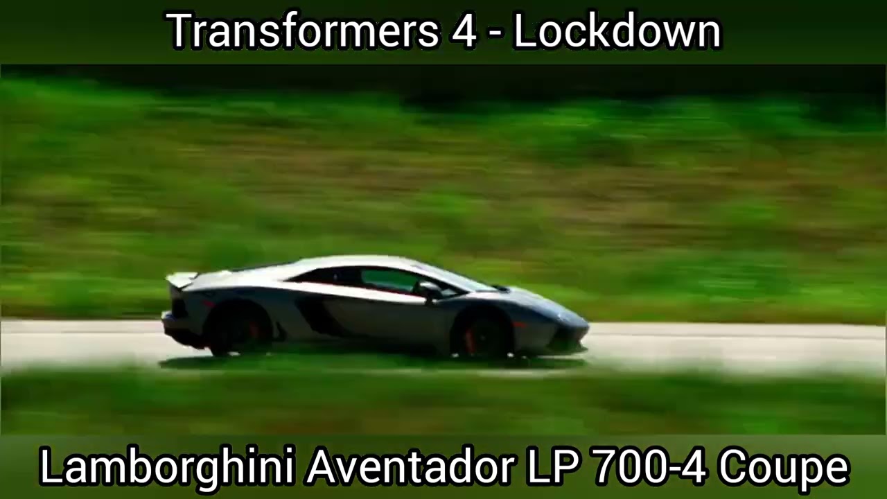 Transformers 4: Age of Extinction - Lamborghini Aventador LP 700-4 Coupe LOCKDOWN