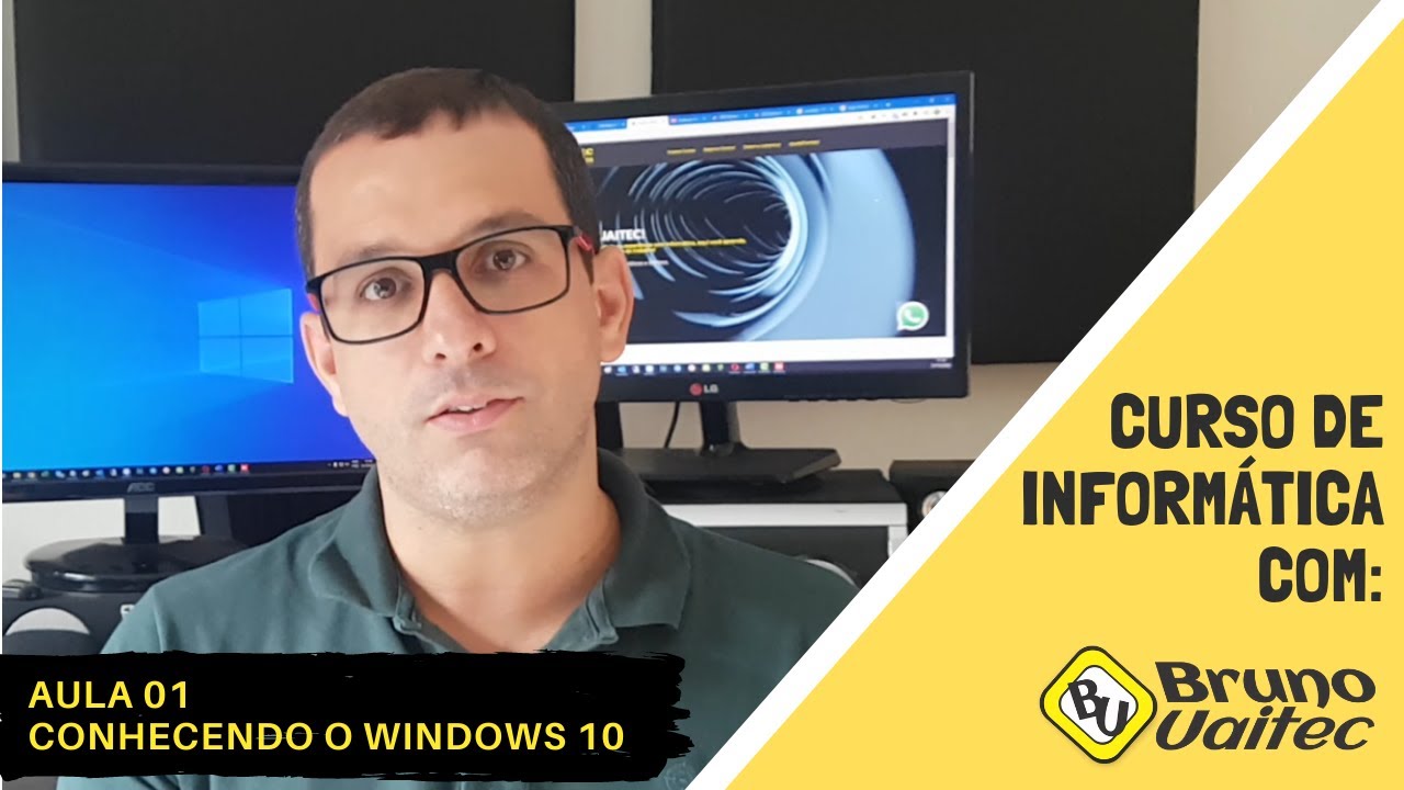 Windows 10 - Aula 1 - Conhecendo o Windows e Interface Metro